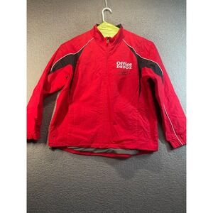 TC Tony Stewart #14 NASCAR Racing Jacket Red  Office Depot‎ XL